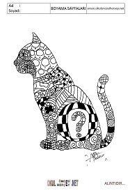 Zenteangle boyama sayfaları